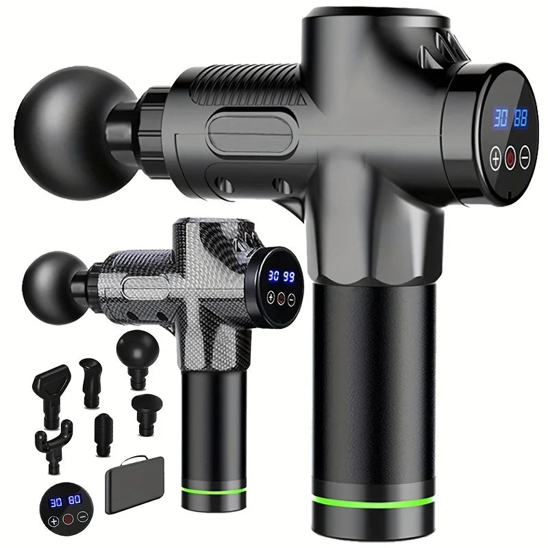 Pistolet de Massage Pro — Récupération Musculaire 30 Vitesses