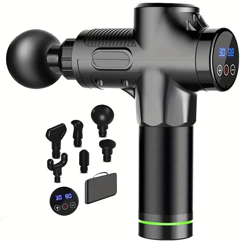 Pistolet de Massage Pro — Récupération Musculaire 30 Vitesses