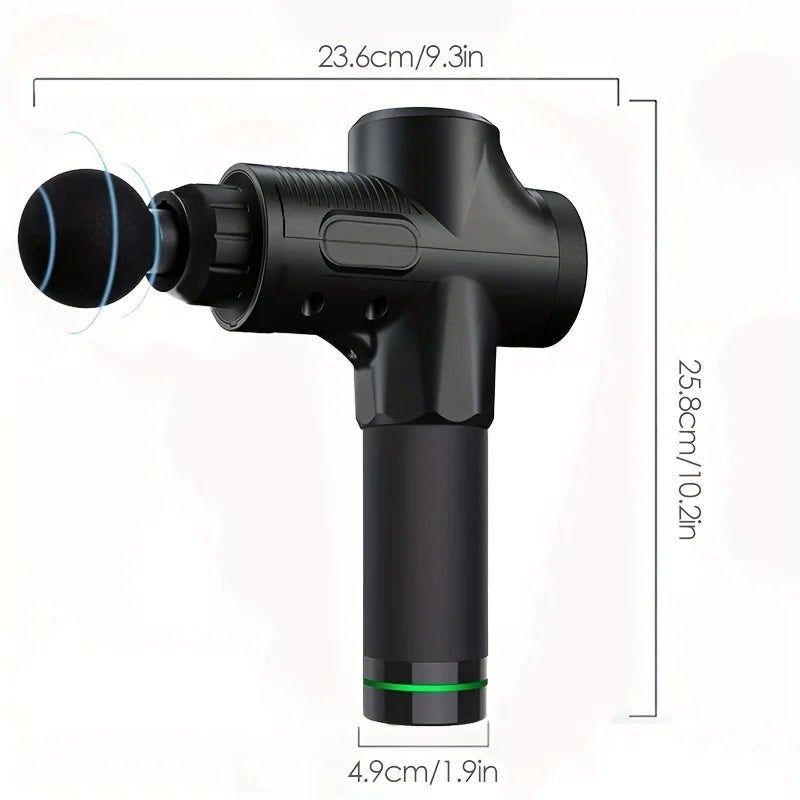 Pistolet de Massage Pro — Récupération Musculaire 30 Vitesses