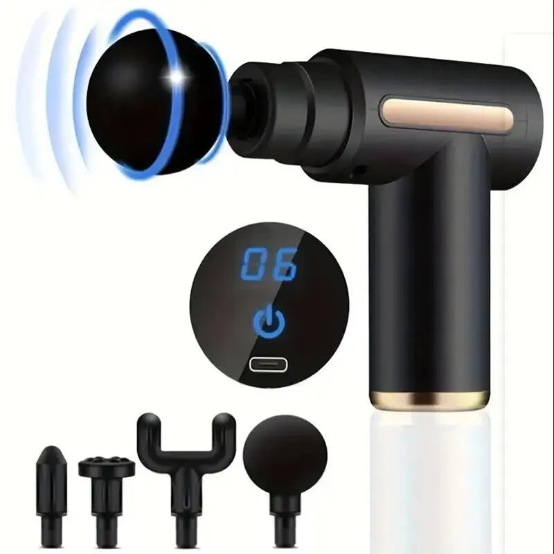 Pistolet de Massage Pro — Récupération Musculaire 30 Vitesses